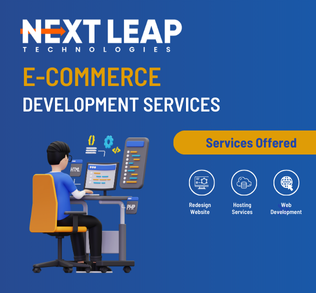 Ecommerce Development service by Nextleap Technologies