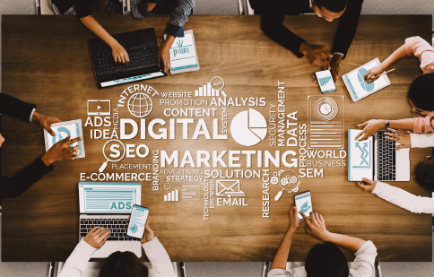 digital marketing campaigns and lead generation dashboard
